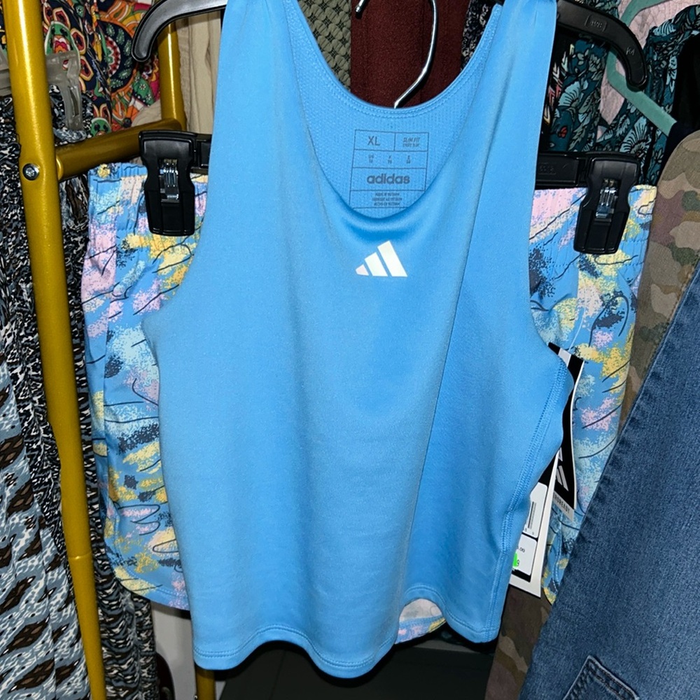 NWT Girls 14/16 Adidas Areo ready Set